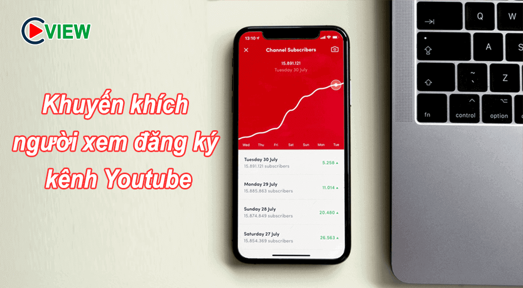 7 cach Khuyen khich nguoi xem dang ky kenh Youtube