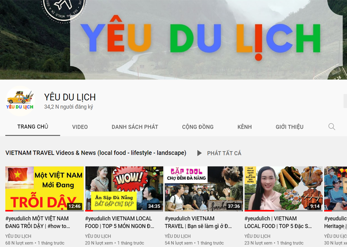 Yêu du lịch