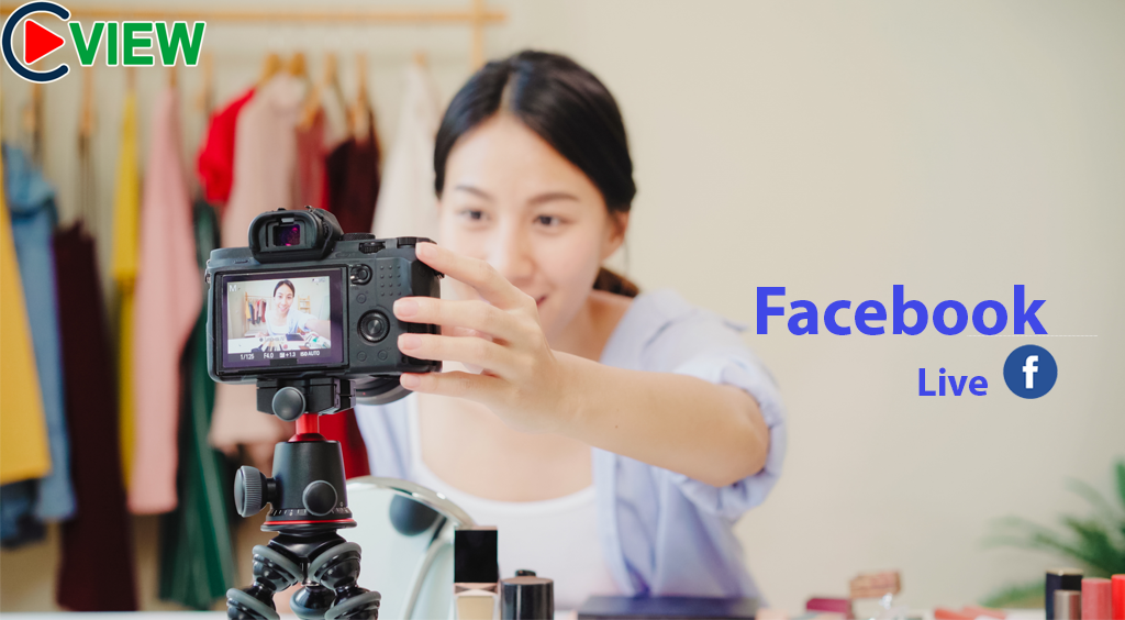 anh dang facebook live