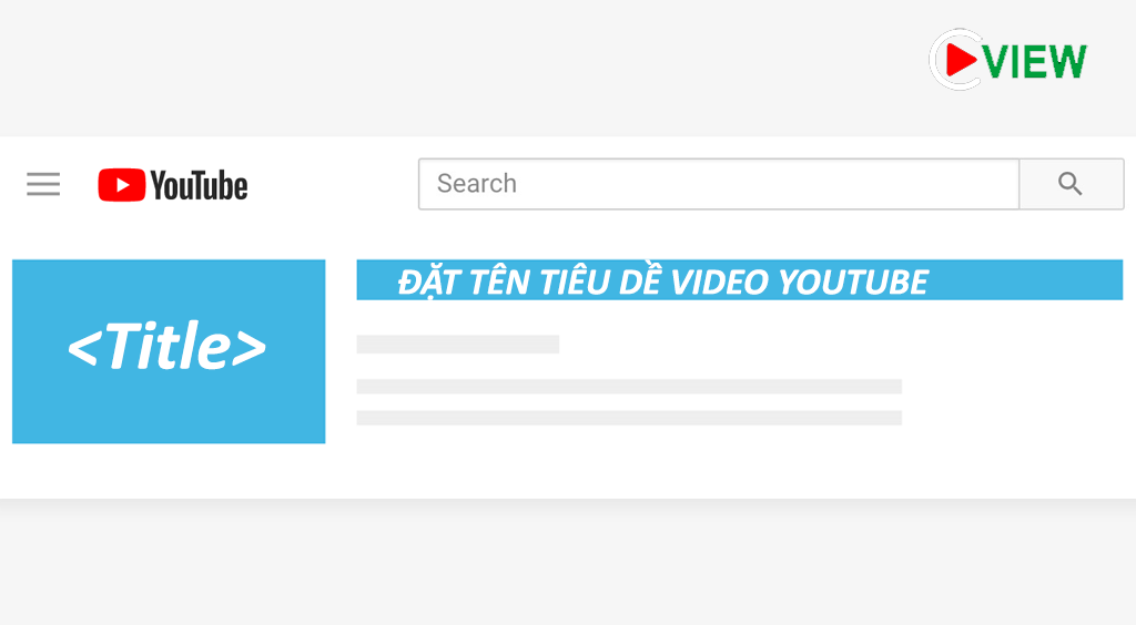 cách đặt tên tiêu đề video youtube
