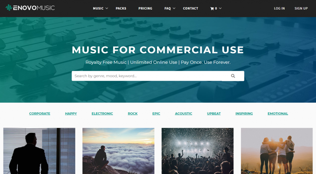 enovomusic nhạc làm youtube không bản quyền