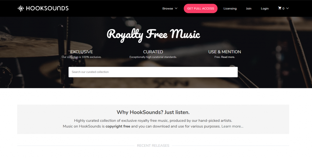 hooksounds nhạc làm youtube không bản quyền