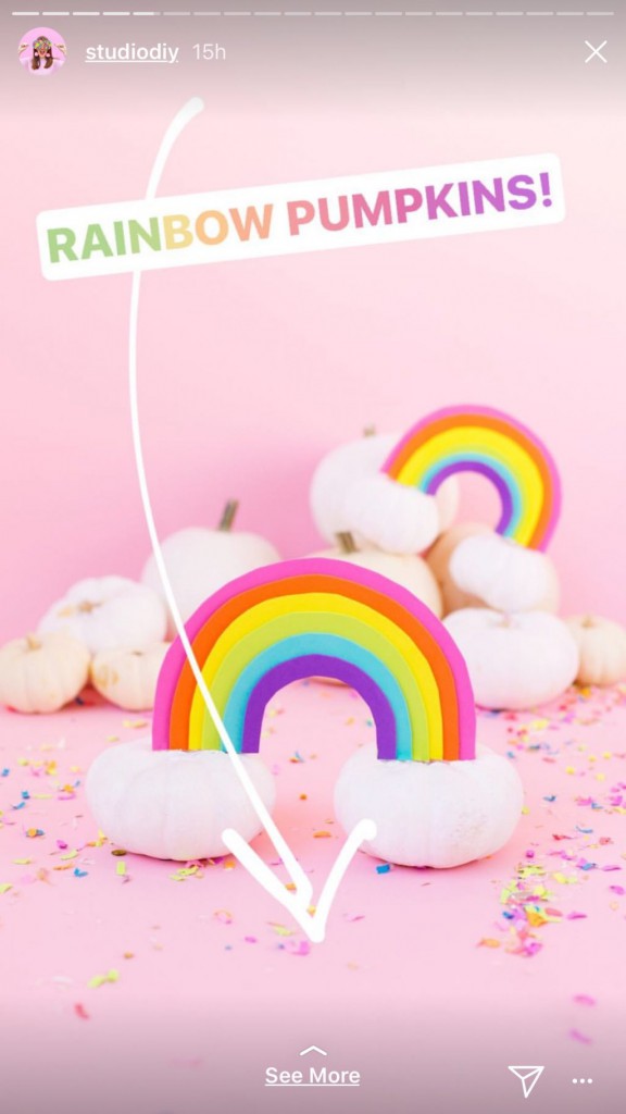 Instagram Stories màu sắc