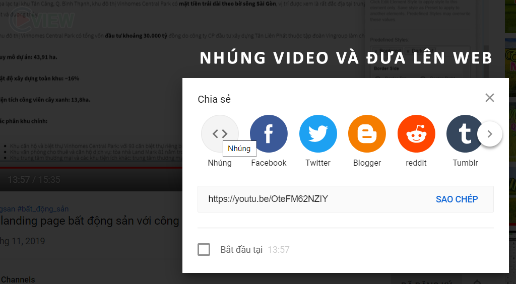 nhúng video lên web tăng sub youtube an toàn