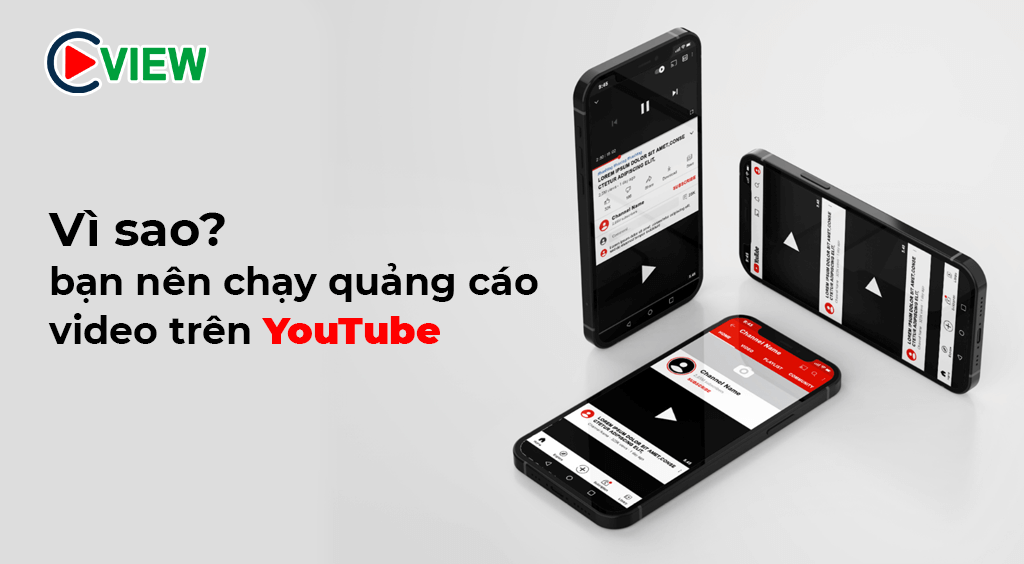 vi sao nen chay quang cao youtube